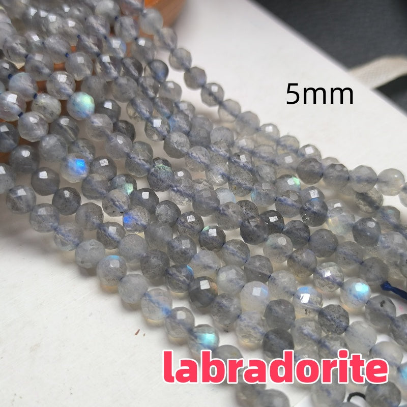 3-5mm Natural Mini gemstone Crystal Beads faceted beads (38-39cm)/stand DIY Tiny crystal amethyst rose quartz garnet lilac lavender prtidot clear quartz aquamarine small beads