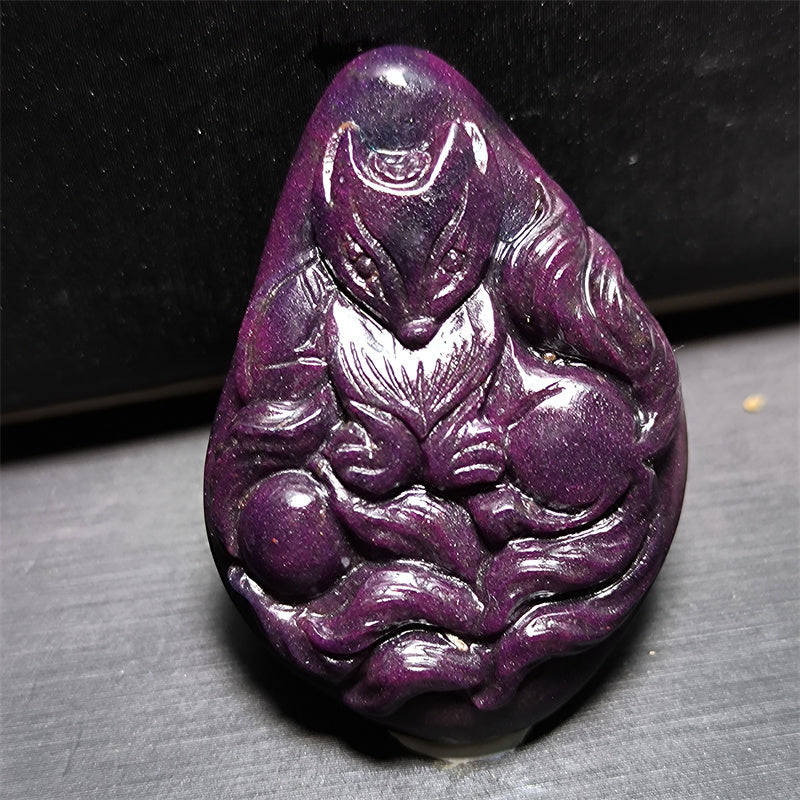 sugilite crystals Natural crystal pendant rare gemstone purple pendant gift for woman mom